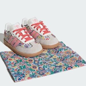 Adidas Liberty London Samba - Baby/Toddler Sneakers - Pink Floral